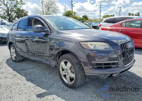 2014 Audi Q7 Premium Plus from USA, damaged, VIN WA1LGAFE1ED020057